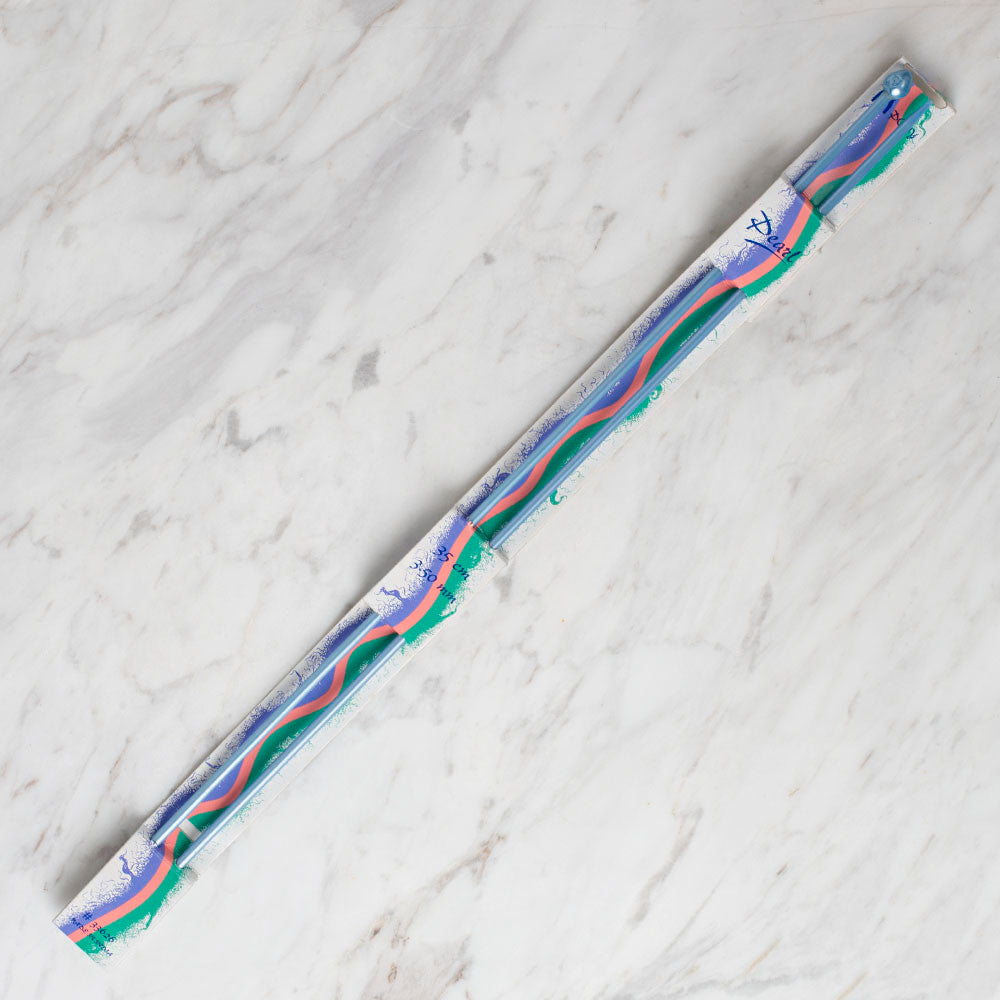 Pony Pearl 3.50 mm 35 cm Mavi Plastik Şiş - 33626